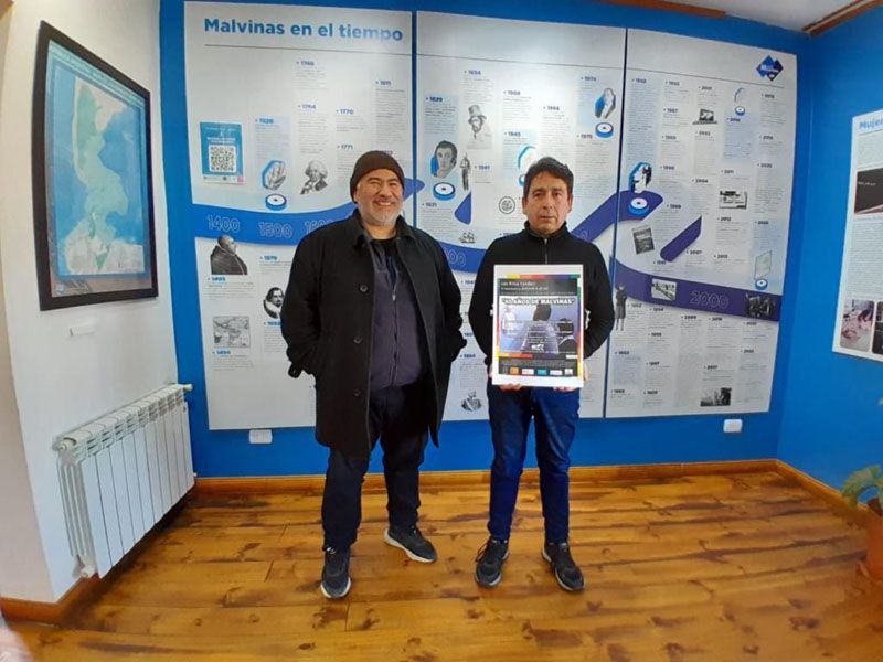 Arias recibió a representantes de ‘Ushuaia-Manta’ en el Espacio Pensar Malvinas
