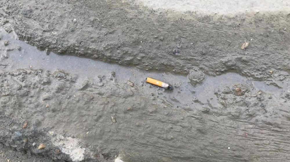 Colillas, al colillero