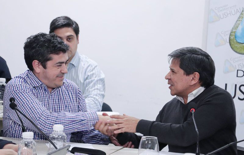 Pino destacó la designación de Sebastián Iriarte como Jefe de Gabinete 