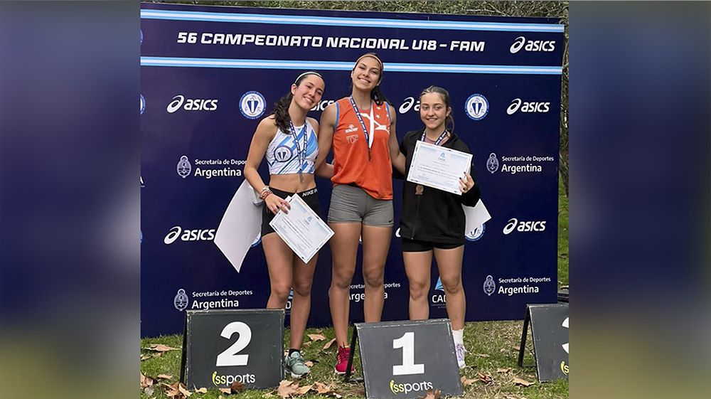 Destacada actuación de atletas fueguinas en el Nacional U18