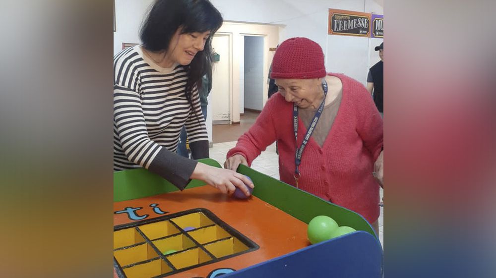 La kermesse municipal visitó el Hogar de Día ‘Yaren Tarenghs’