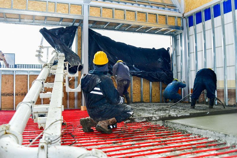 Mantenimiento de infraestructura escolar  durante el receso invernal