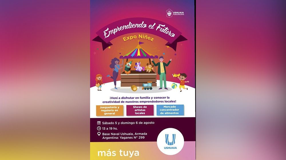 Este fin de semana se realizará la ‘Expo Niñez’ en la Base Naval