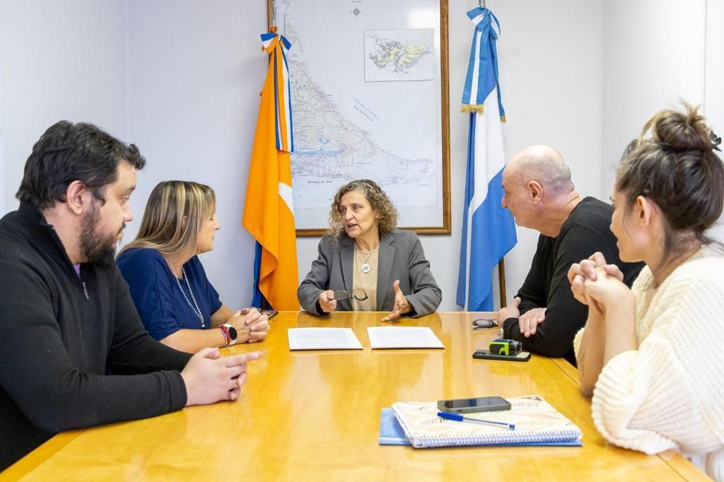 Articulación Gobierno y la Municipalidad de Ushuaia fortalecen la productividad del Matadero