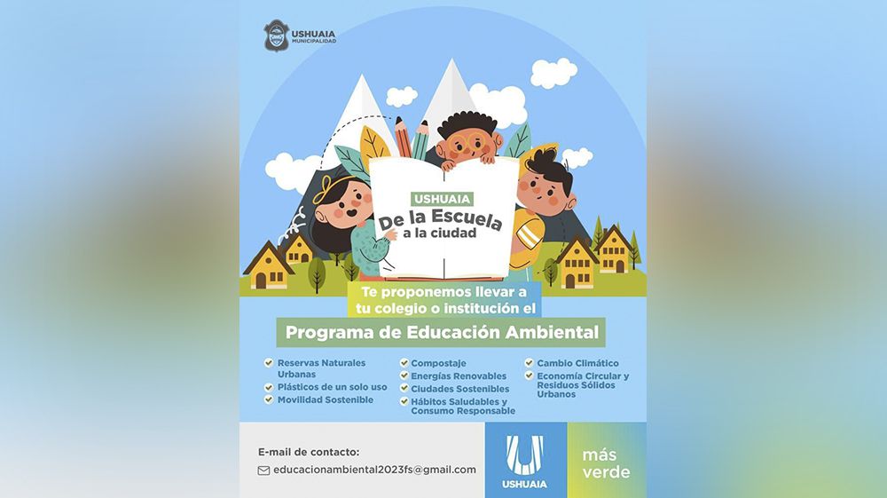 El programa municipal de Educación Ambiental recorre instituciones educativas