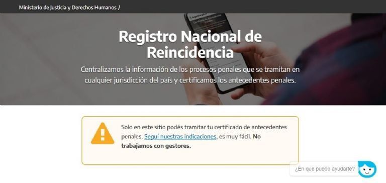 Desbarataron una banda que vendía certificados de antecedentes penales truchos