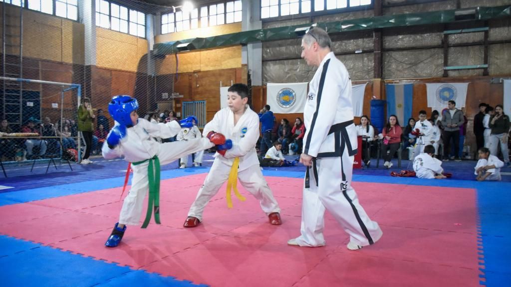Se realizó en Ushuaia una jornada de Taekwondo 