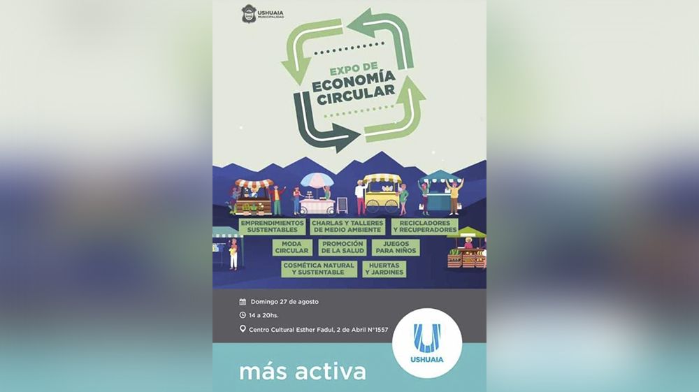 Este domingo se realizará la Expo de Economía Circular
