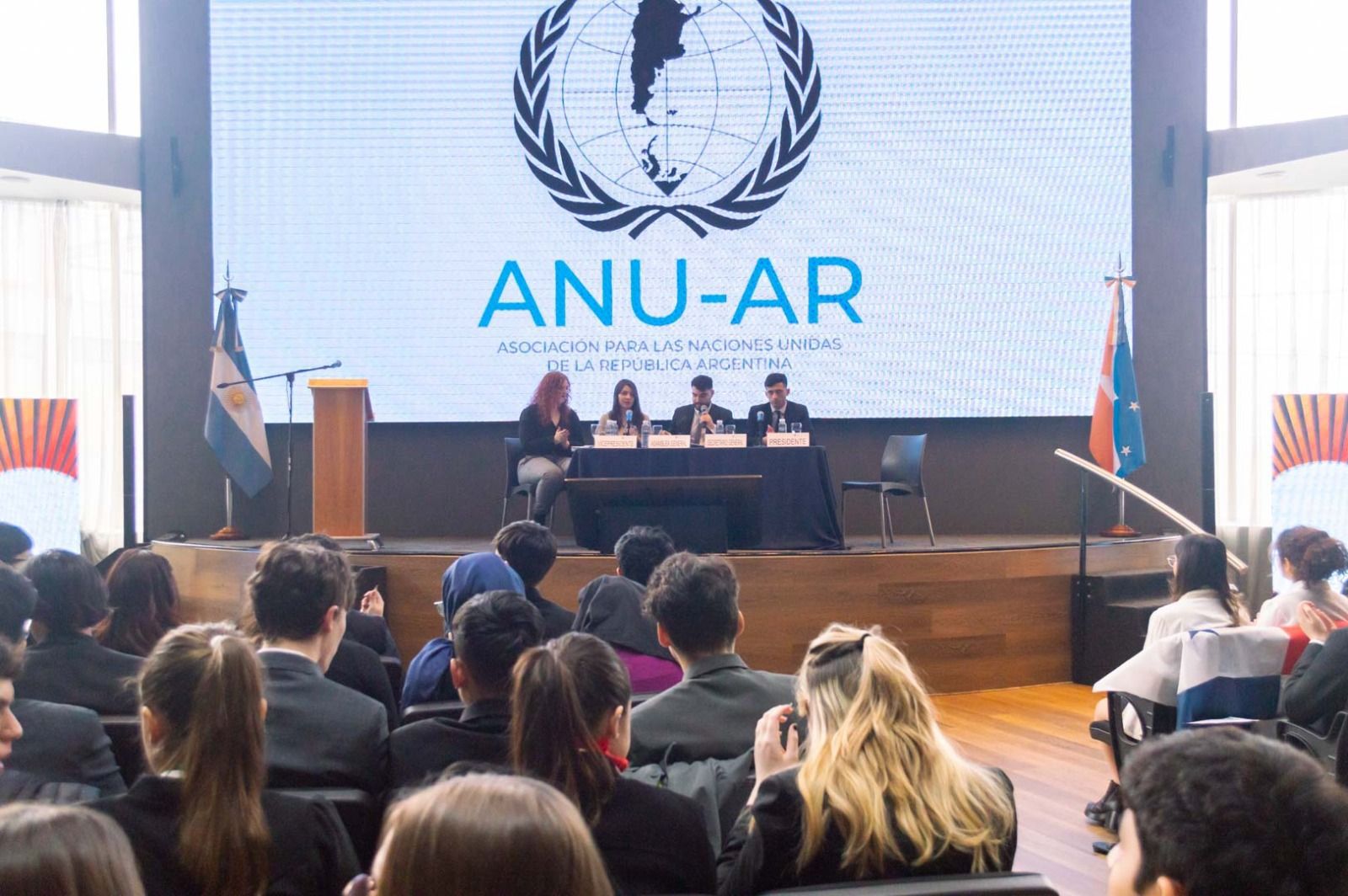 Se concertó la V simulación del modelo Naciones Unidas