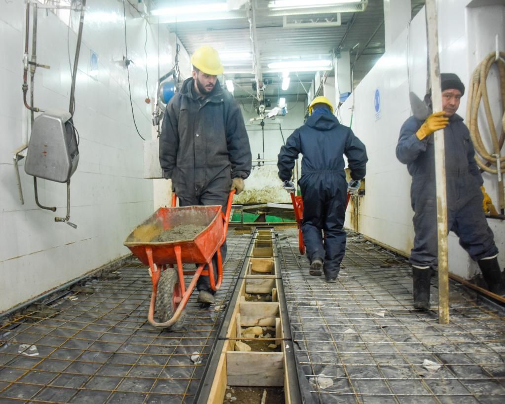 Avanzan los trabajos en el Matadero municipal