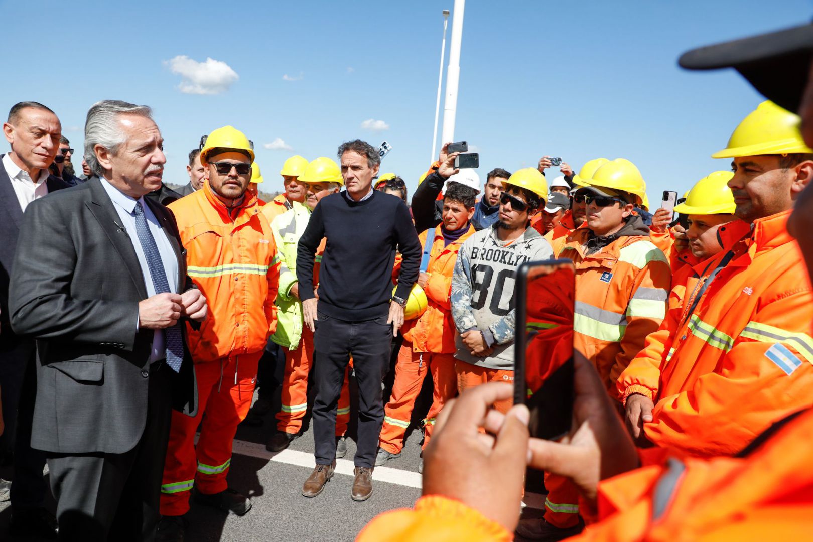Alberto Fernández: “Somos el Gobierno que más obra pública hizo”