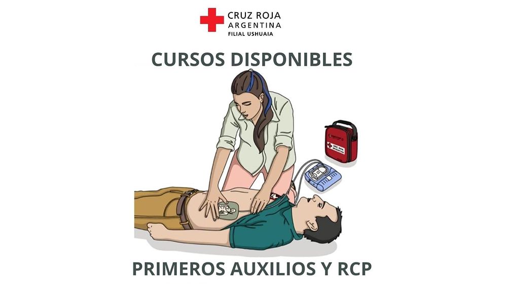 Cruz Roja Ushuaia lanza un nuevo ciclo de capacitación en Primeros Auxilios