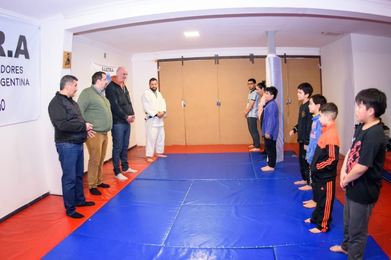 El IMD acompañó la apertura de una nueva Escuela de Judo