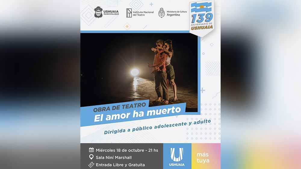 Se presentará este miércoles la obra teatral ‘El amor ha muerto’