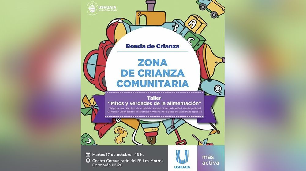 Se realizará hoy un nuevo taller sobre ‘Mitos y Verdades de la Alimentación’