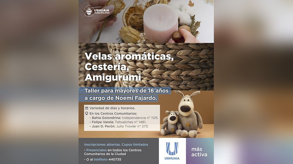 Inscripciones abiertas para talleres gratuitos en los Centros Comunitarios