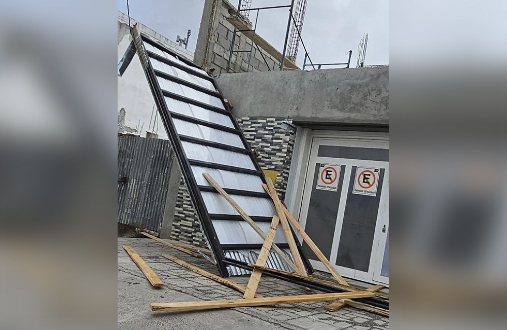 Fuerte temporal de viento obligó a suspender actividades