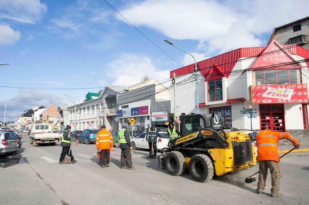 Culminó la primera etapa de fresado en avenida Maipú