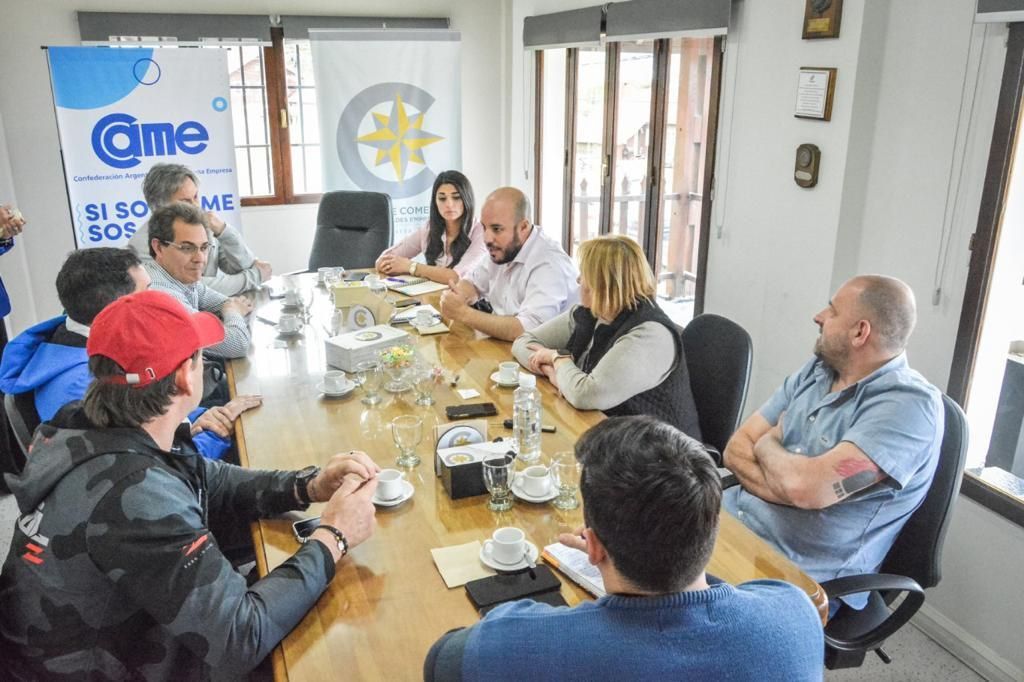 Funcionarios municipales analizaron el movimiento comercial por La Renga