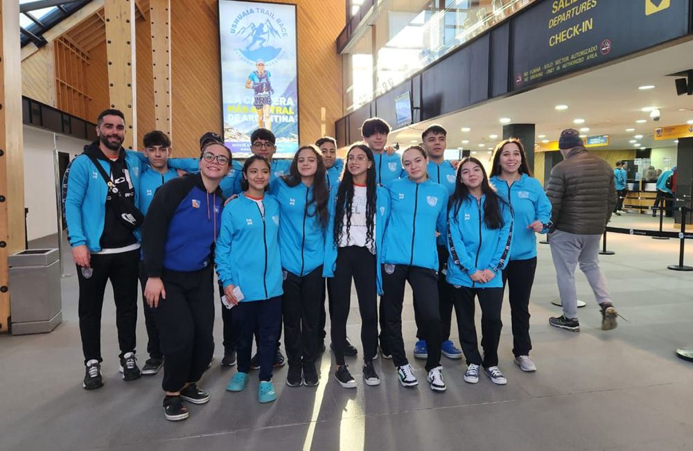 La delegación fueguina viajó a Río Negro 