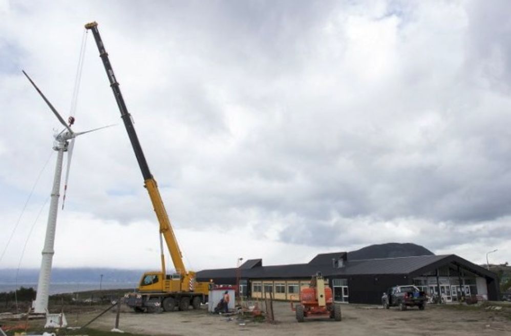 Aerogenerador de UNTDF en Ushuaia no opera por cuarto año consecutivo