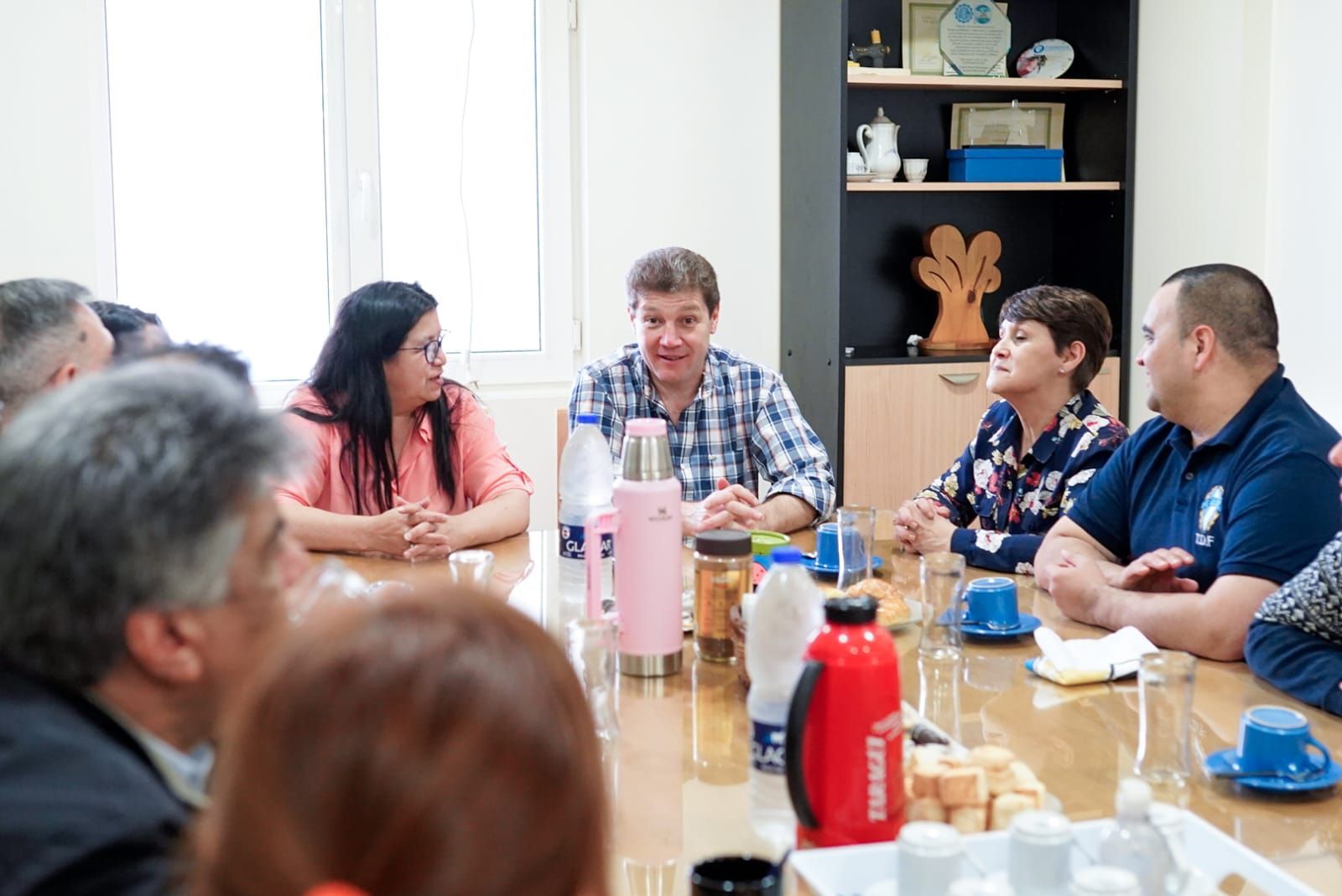 El Gobernador se reunió con gremialistas del sector textil