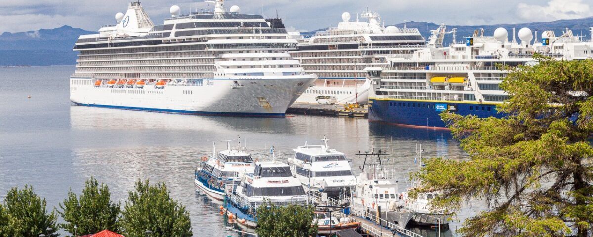 Intenso movimiento portuario en Ushuaia con la llegada de 26 buques esta semana