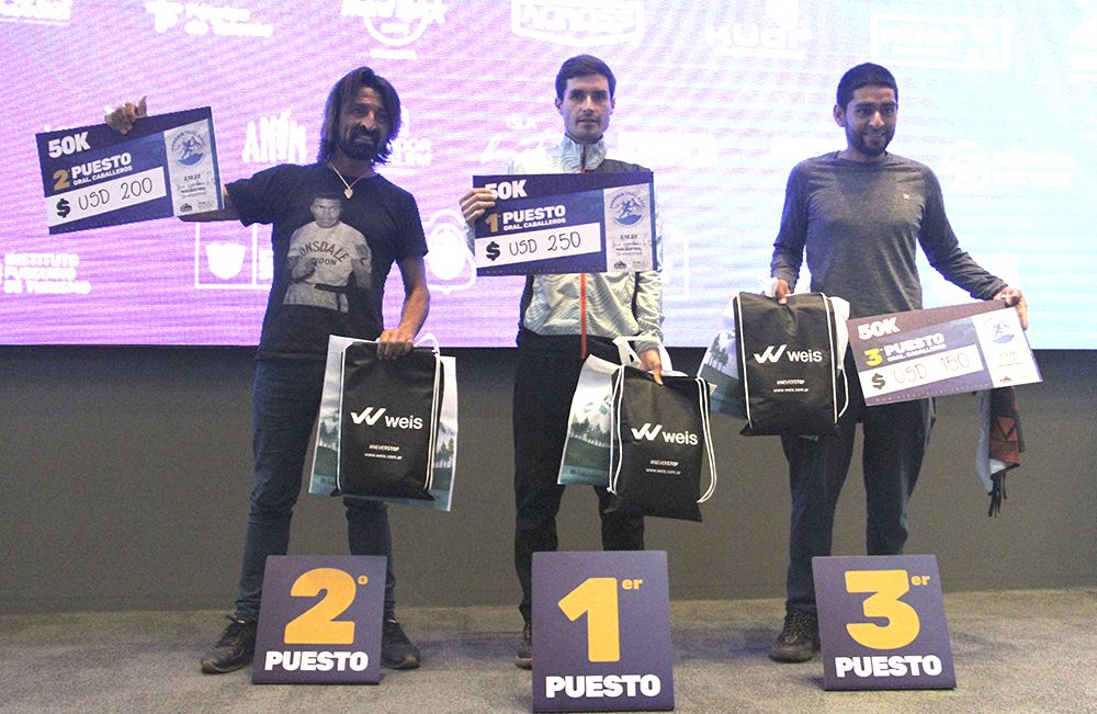 Joaquín Narváez voló en los senderos ushuaienses 