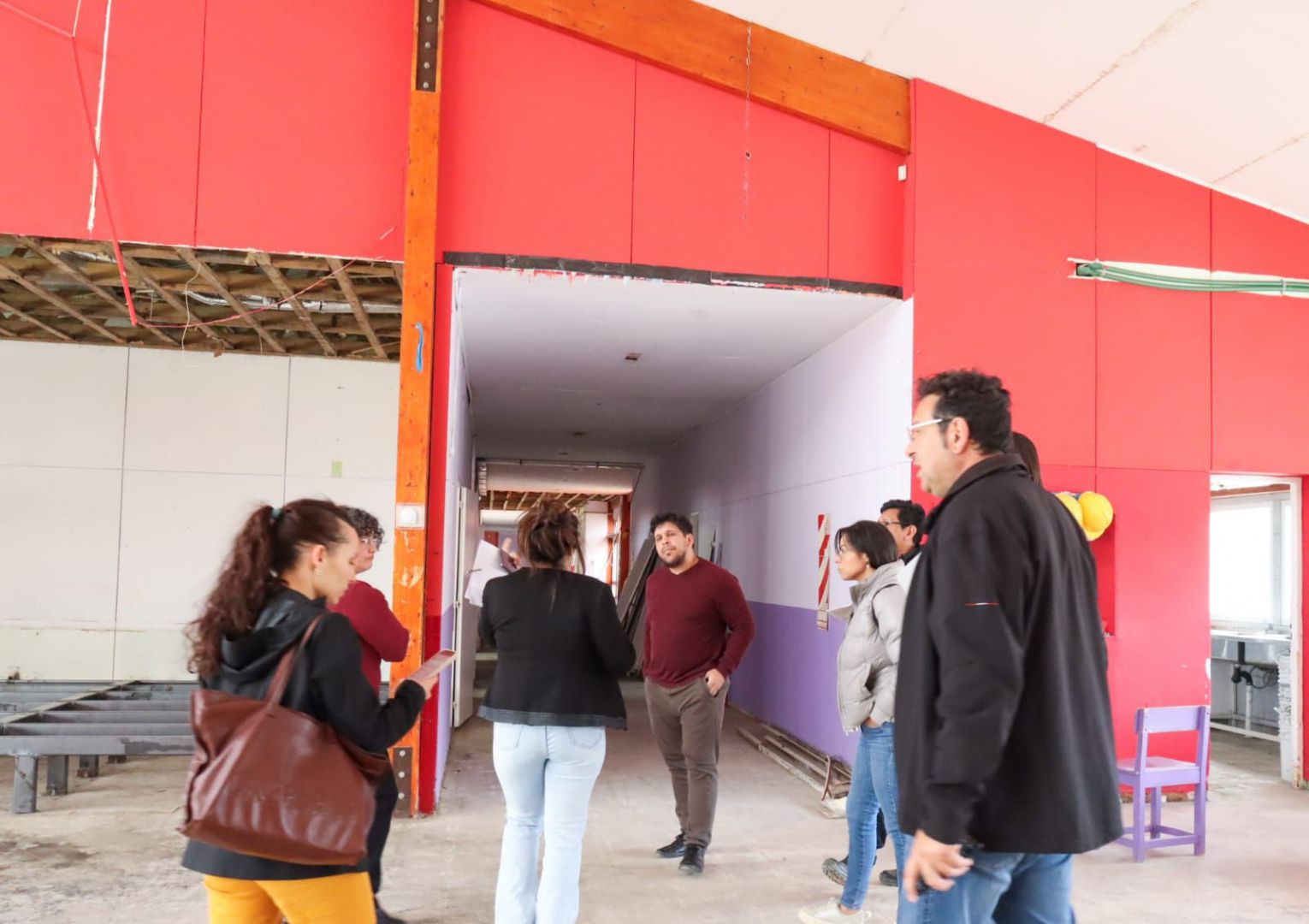 Avanza la remodelación del Centro Infantil Integrado