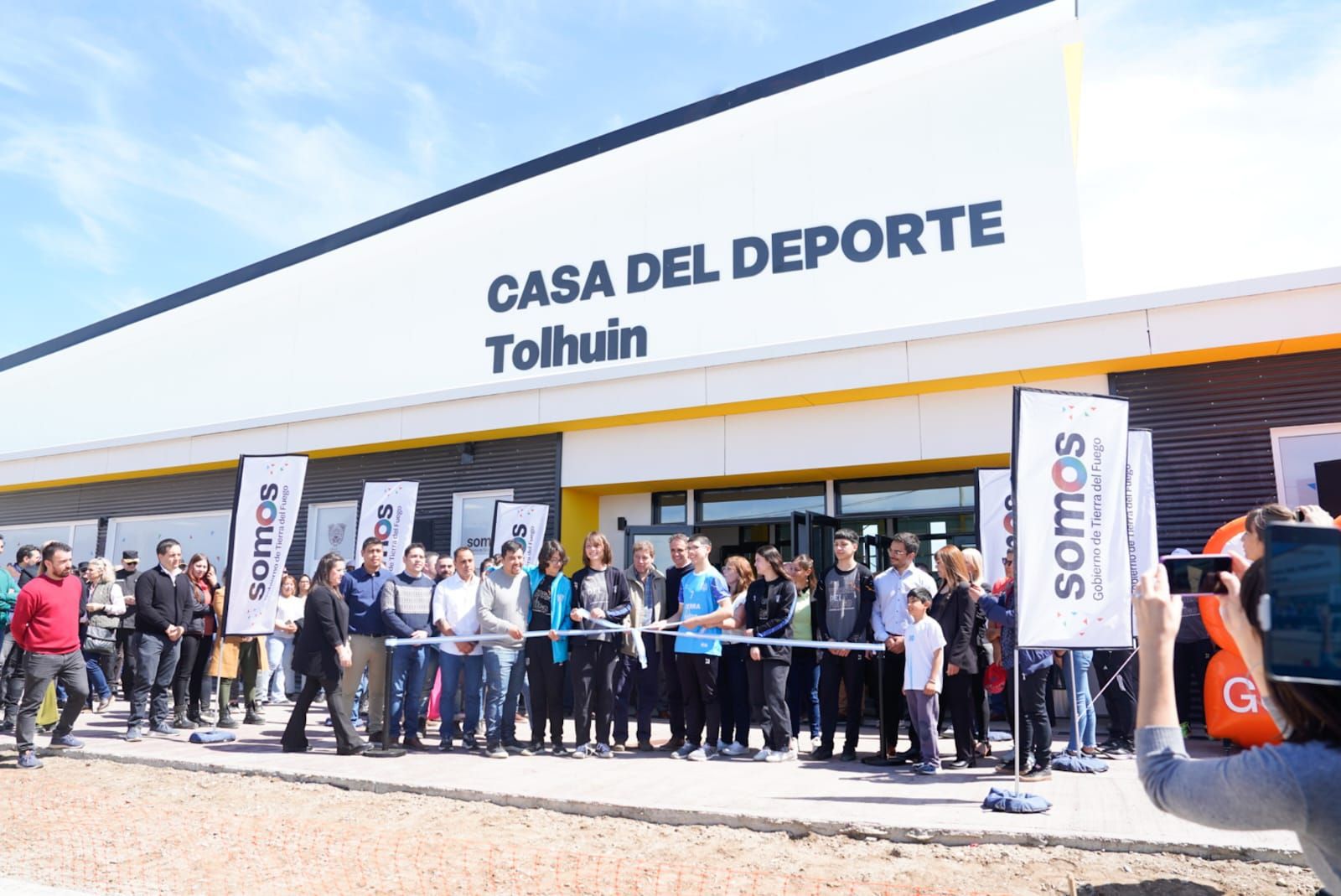 Se inauguró la Casa del Deporte en Tolhuin