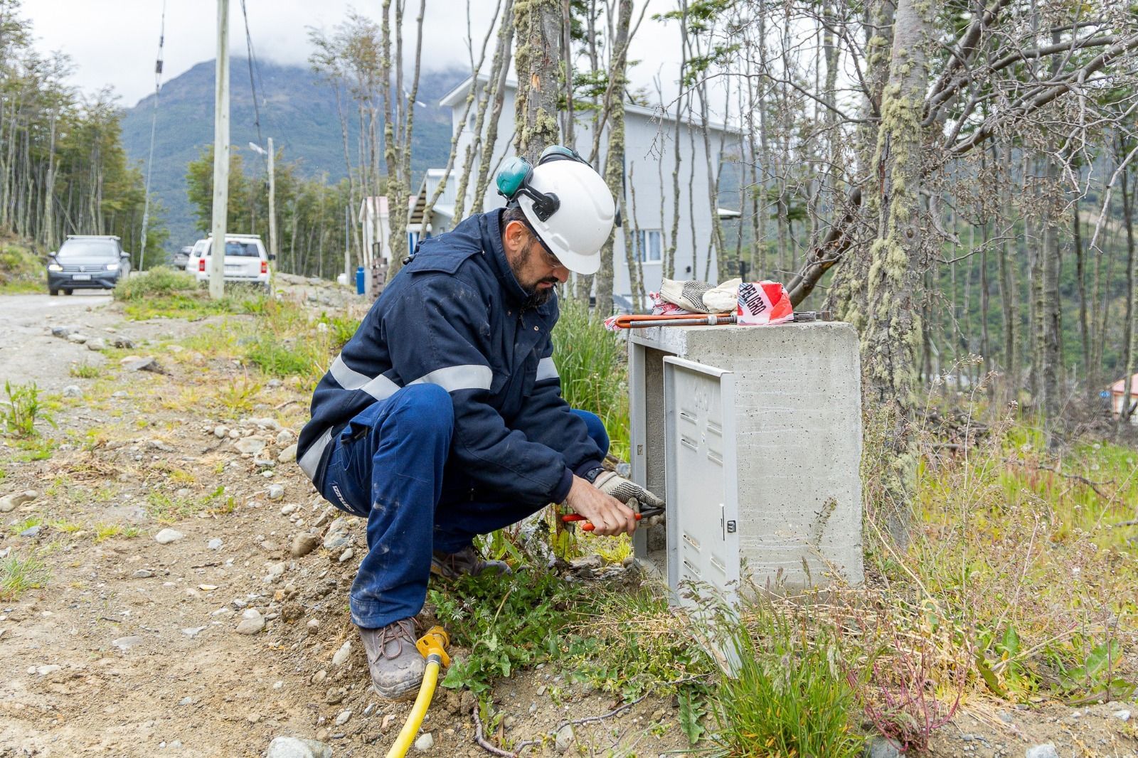 Se habilitó la red de gas en el Barrio Akar