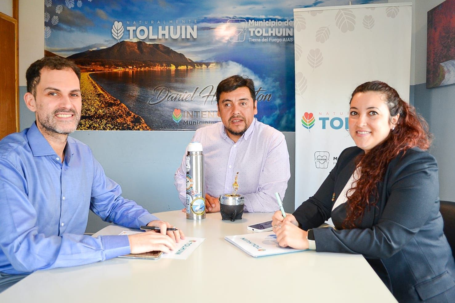 De Vita y Harrington acordaron agenda conjunta de trabajo