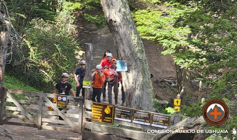 Asistieron a una turista lesionada en Estancia Túnel 