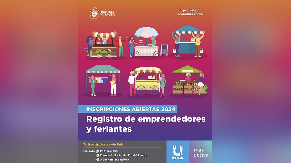 Convocan a emprendedores y feriantes a integrar el Padrón municipal