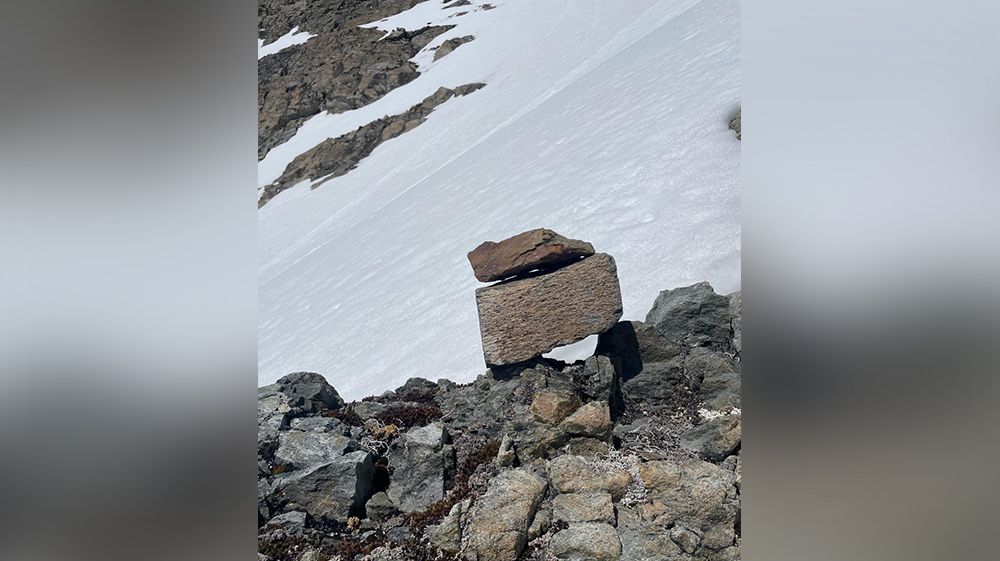 Pirca, señal de montaña