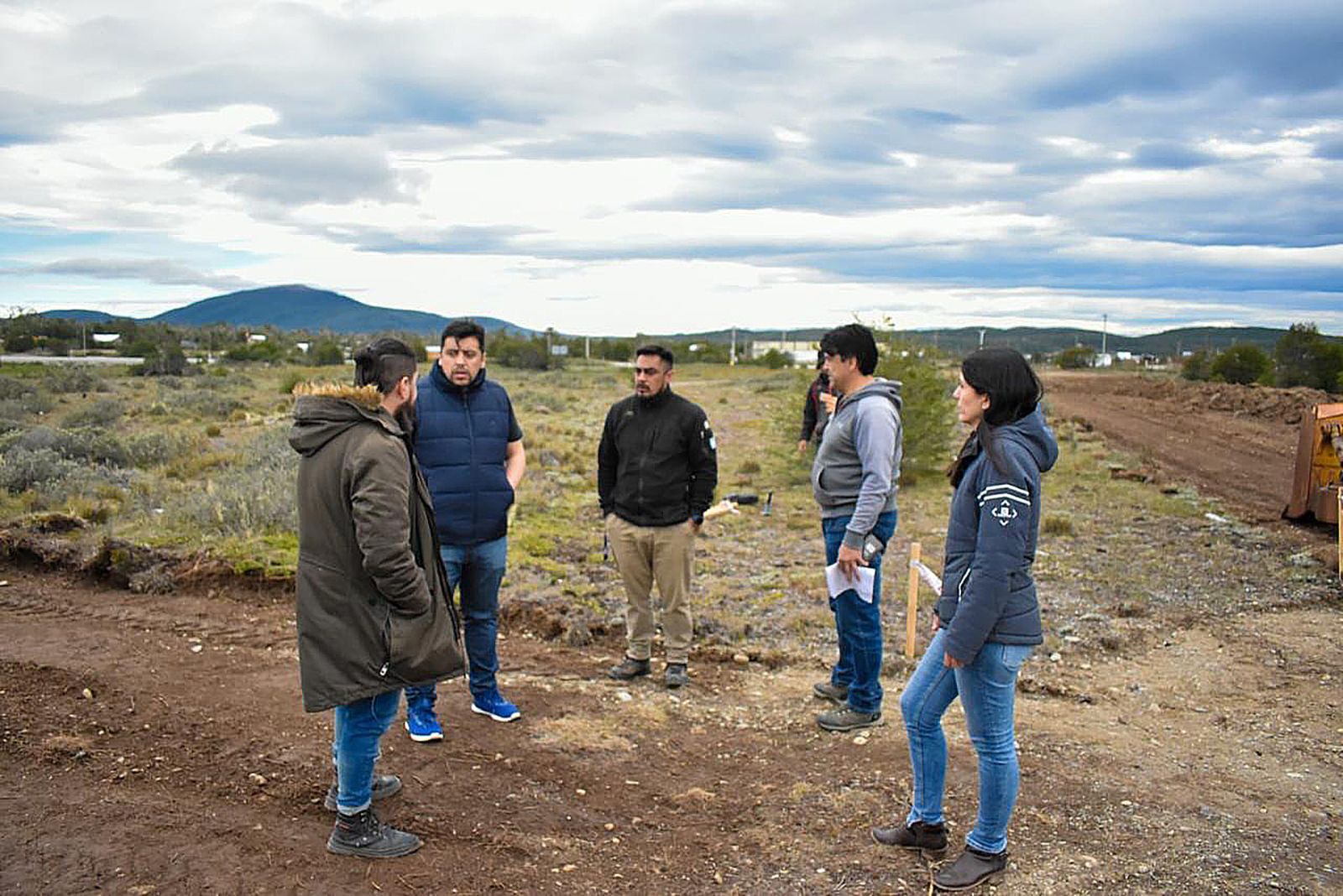 Avanza la obra del parque industrial en Tolhuin