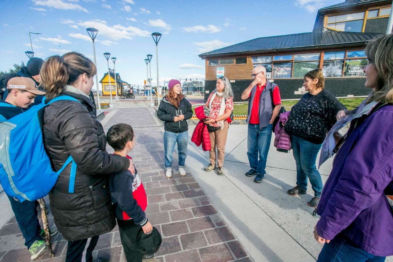 Vecinos y visitantes disfrutan del ‘Circuito Polar’ en Ushuaia 
