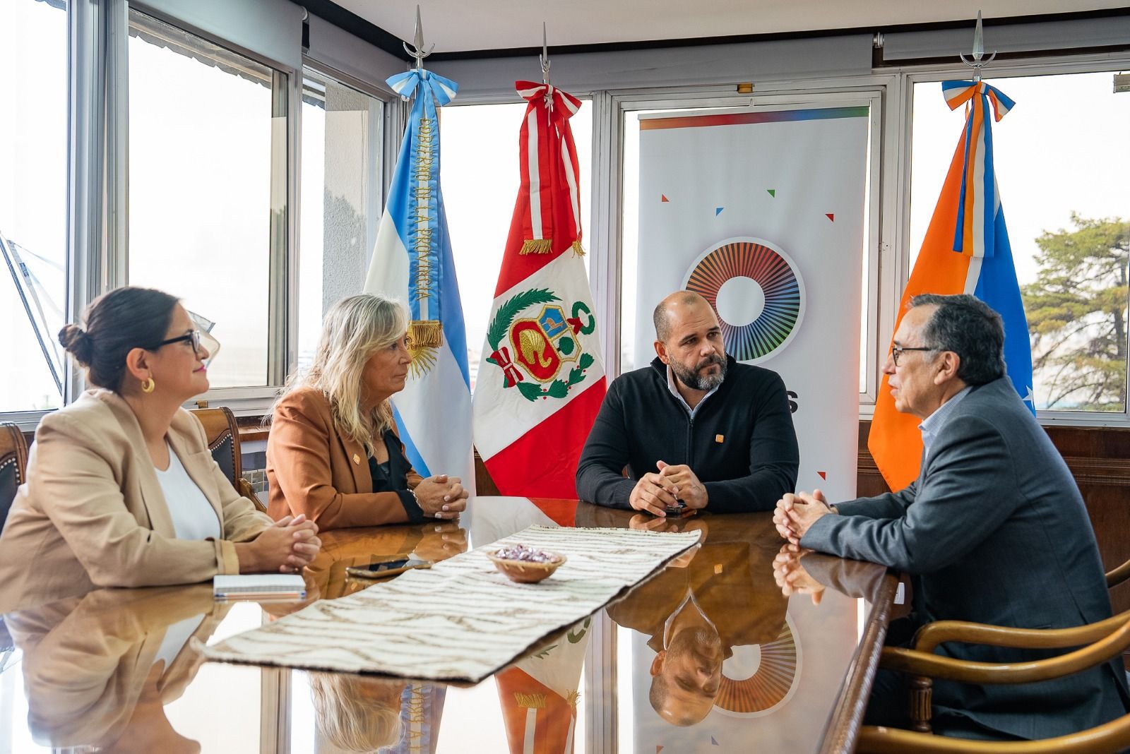 El Embajador de Perú visitó la provincia 