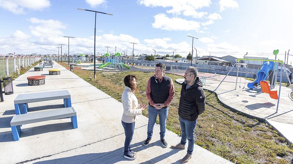 Perez destacó la continuidad de las obras en Río Grande