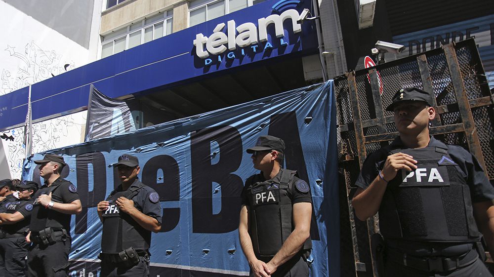 El gobierno nacional avanzó con el cierre de Télam