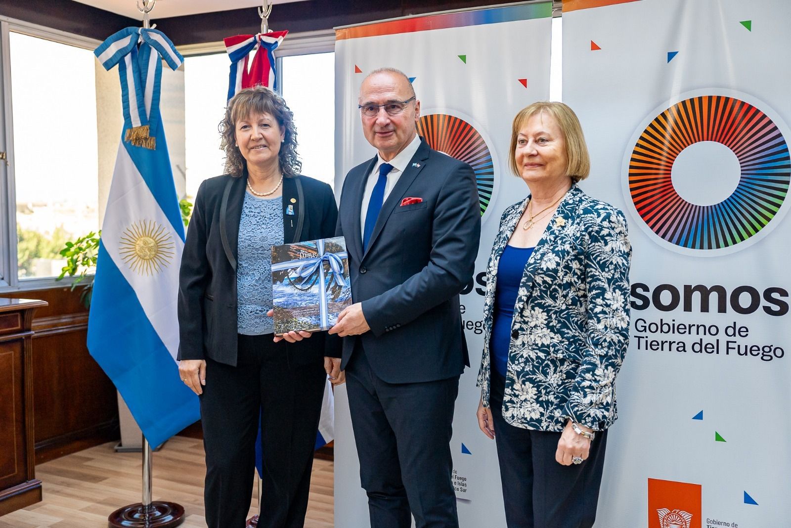 La Vicegobernadora recibió a diplomáticos de la República de Croacia