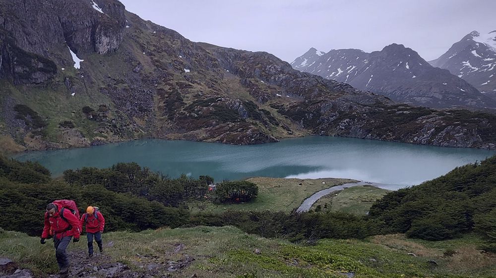 Rescataron a una turista francesa en Laguna del Caminante