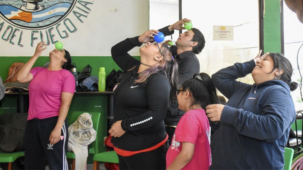 Cultura municipal acompañó la capacitación ‘Cuerpo, Juego y Expresión: el Circo’