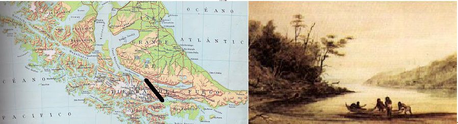 Misión sueca termina la búsqueda de paso yámana al estrecho