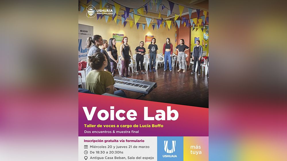 Se presentará el taller ‘Voice Lab’ en la antigua Casa Beban
