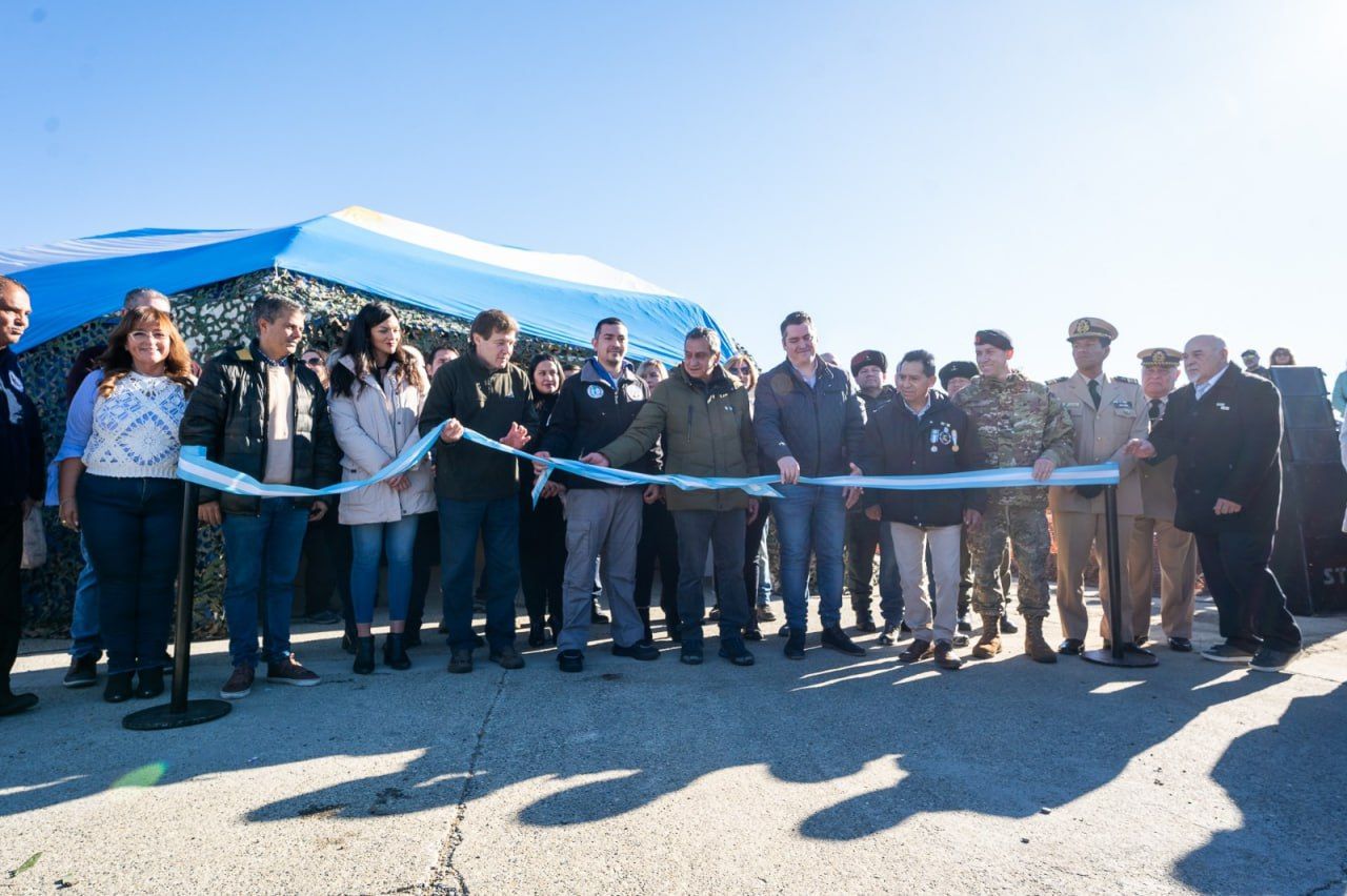 Se realizó la apertura de la Carpa de la Dignidad en Río Grande 
