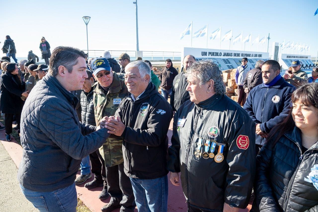 Martín Perez destacó el sentimiento riograndense por la causa Malvinas