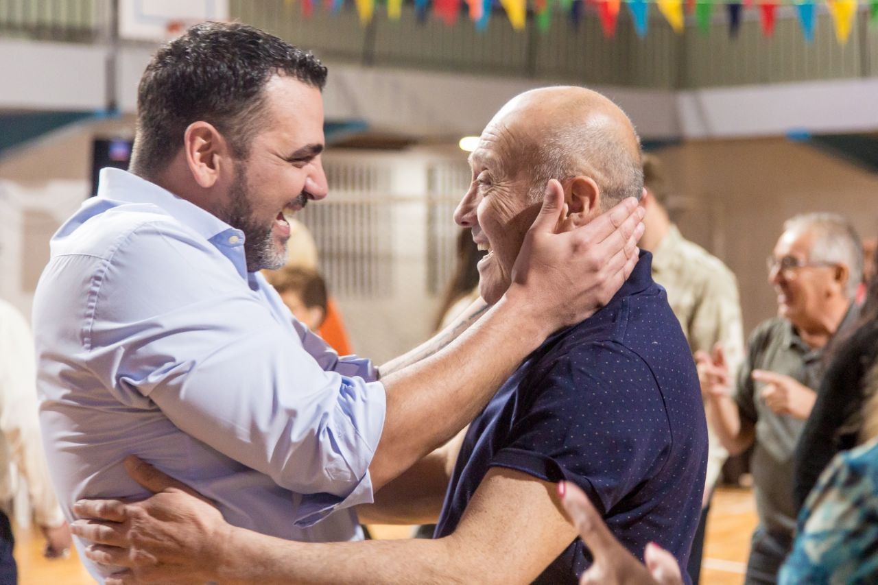 Vuoto acompañó el cierre de la Colonia de Verano para Adultos Mayores