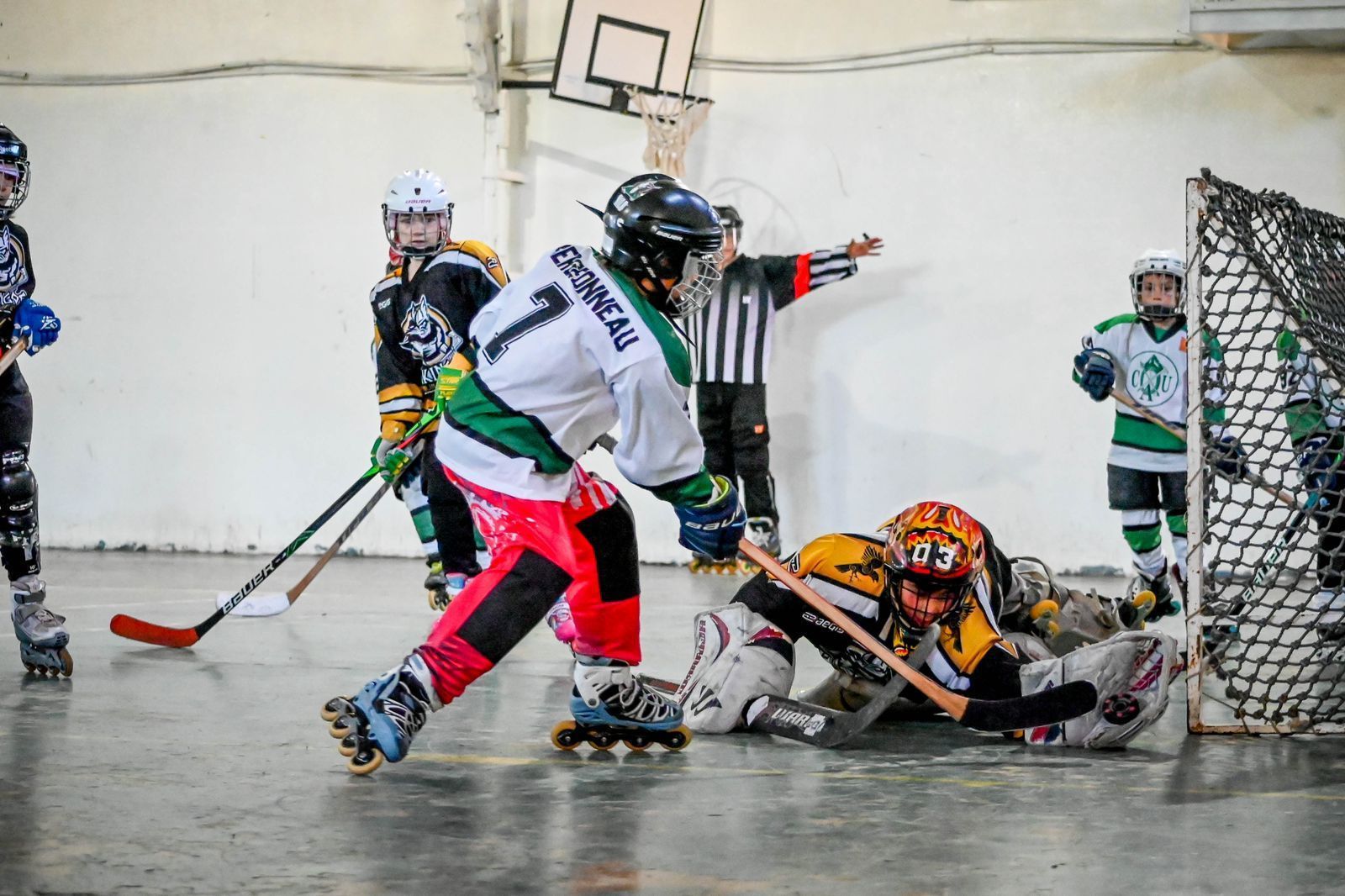 El hockey sobre hielo sigue vigente y creciendo en Ushuaia