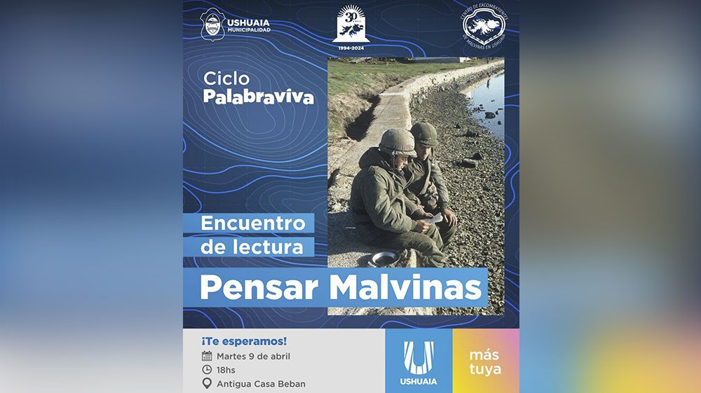 El ciclo municipal ‘Palabraviva’ rendirá homenaje a Veteranos de Malvinas